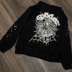 Sp5der Hoodie Size large 