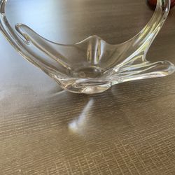 Very Heavy  Glass  Art Piece