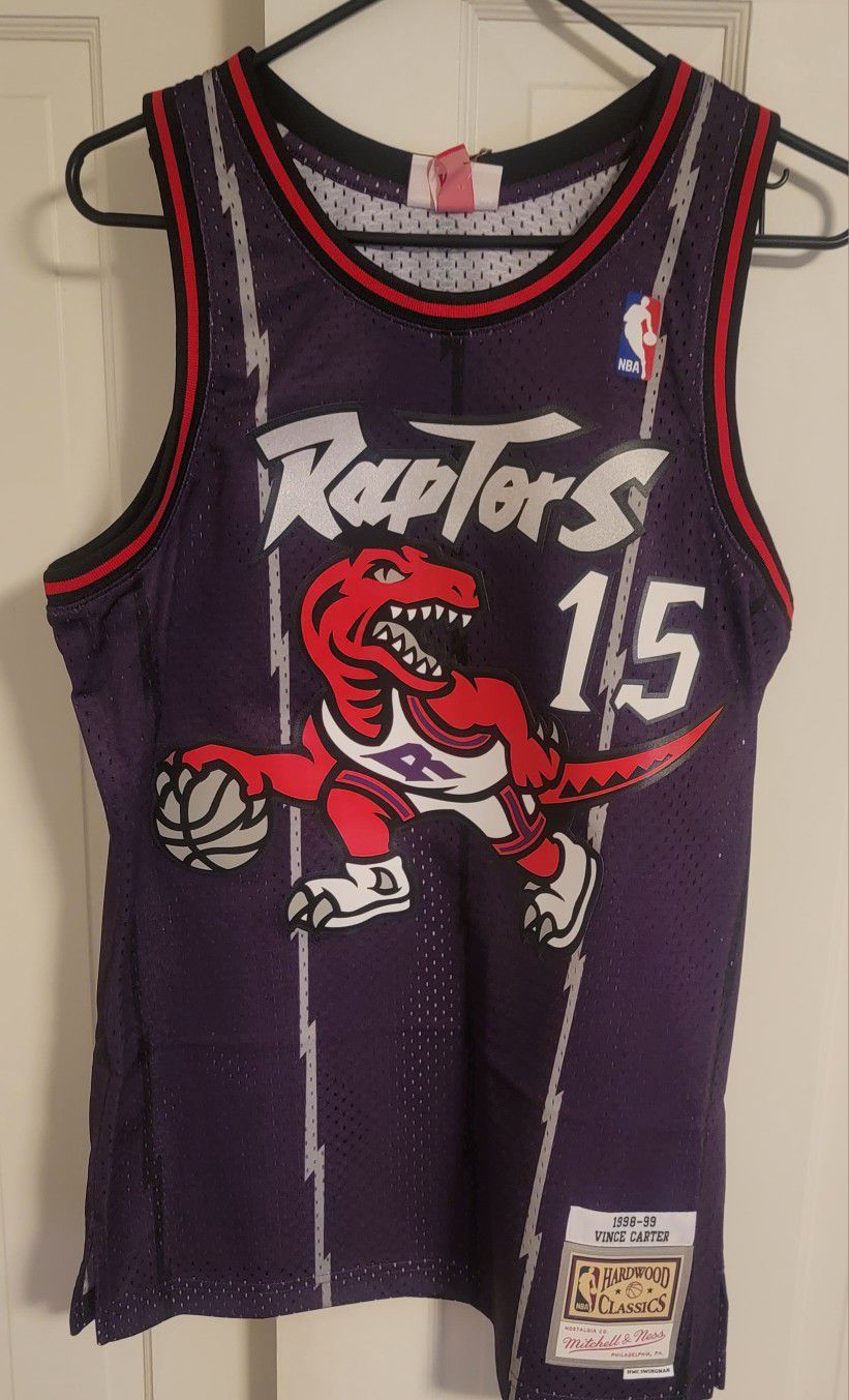 Mitchell & Ness, Shirts, New Mitchell Ness Toronto Raptors Vince Carter  Jersey Size Large Mens