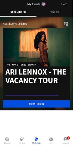 ARI LENNOX (The Vacancy Tour)