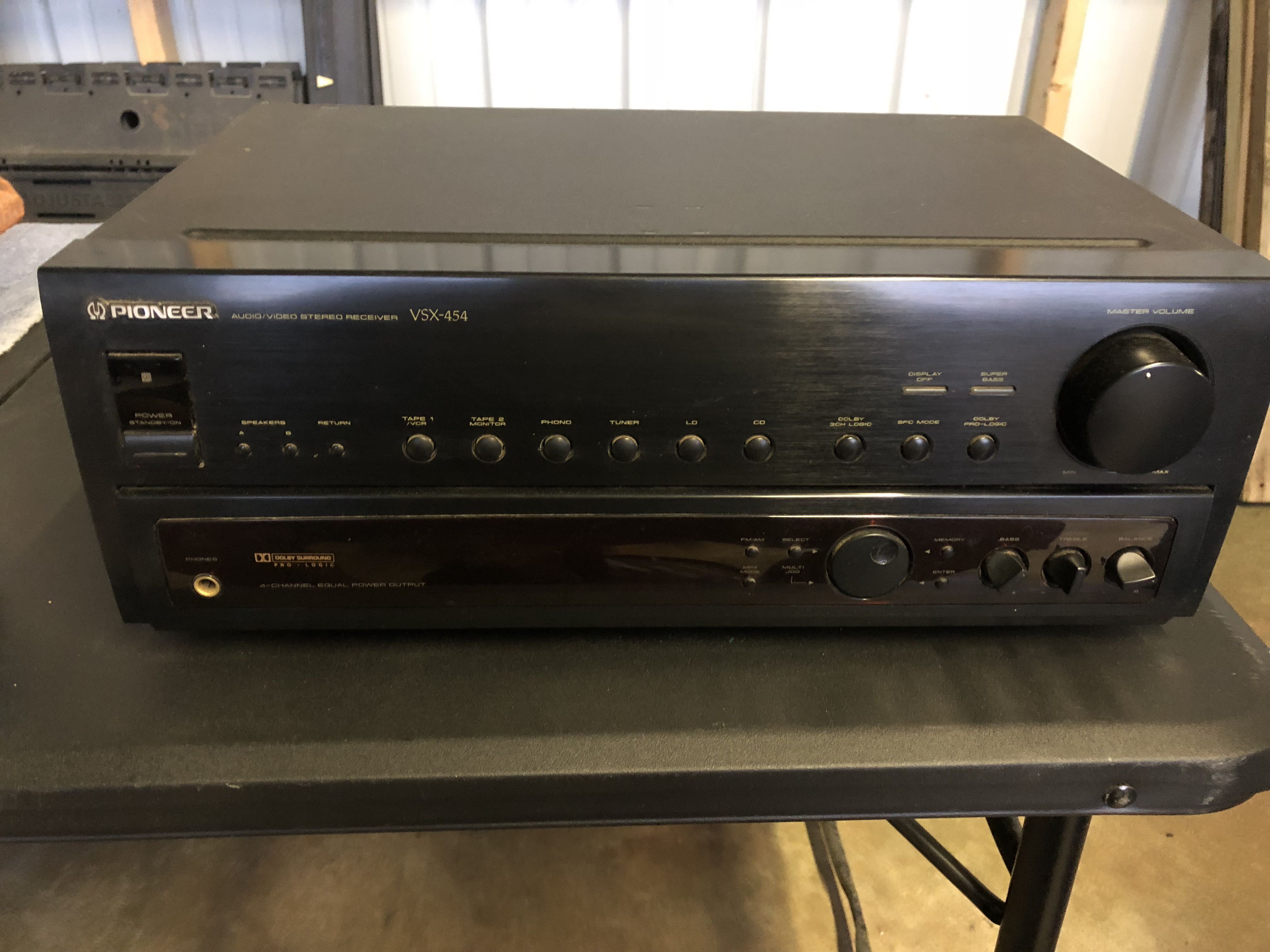 Pioneer VSX-454 stereo receiver