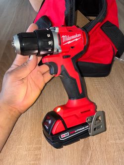 New Compact M18 Brushless Milwaukee drill