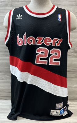 Vintage 1987 Clyde Drexler Blazers #22 Jersey Mens Medium (PO1025545)