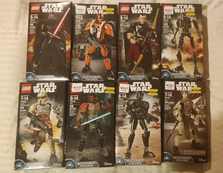Brand New Star Wars Lego Action Figures