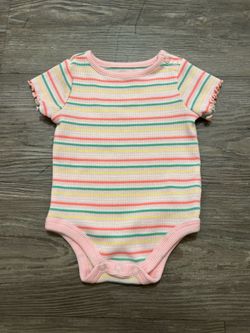 Bby girl 3-6 months onesie
