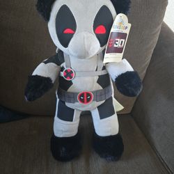 Rare Build A Bear Marvel Deadpool 30th Anniversary Plush