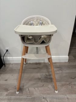 3 in 1 Wooden High Chair