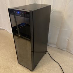 NutriChef 12-Bottle Compressor Wine Cooler Fridge (Model PKCWC120)