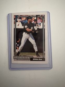 Bo Jackson Baseball Card