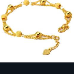 gold plated bracelet