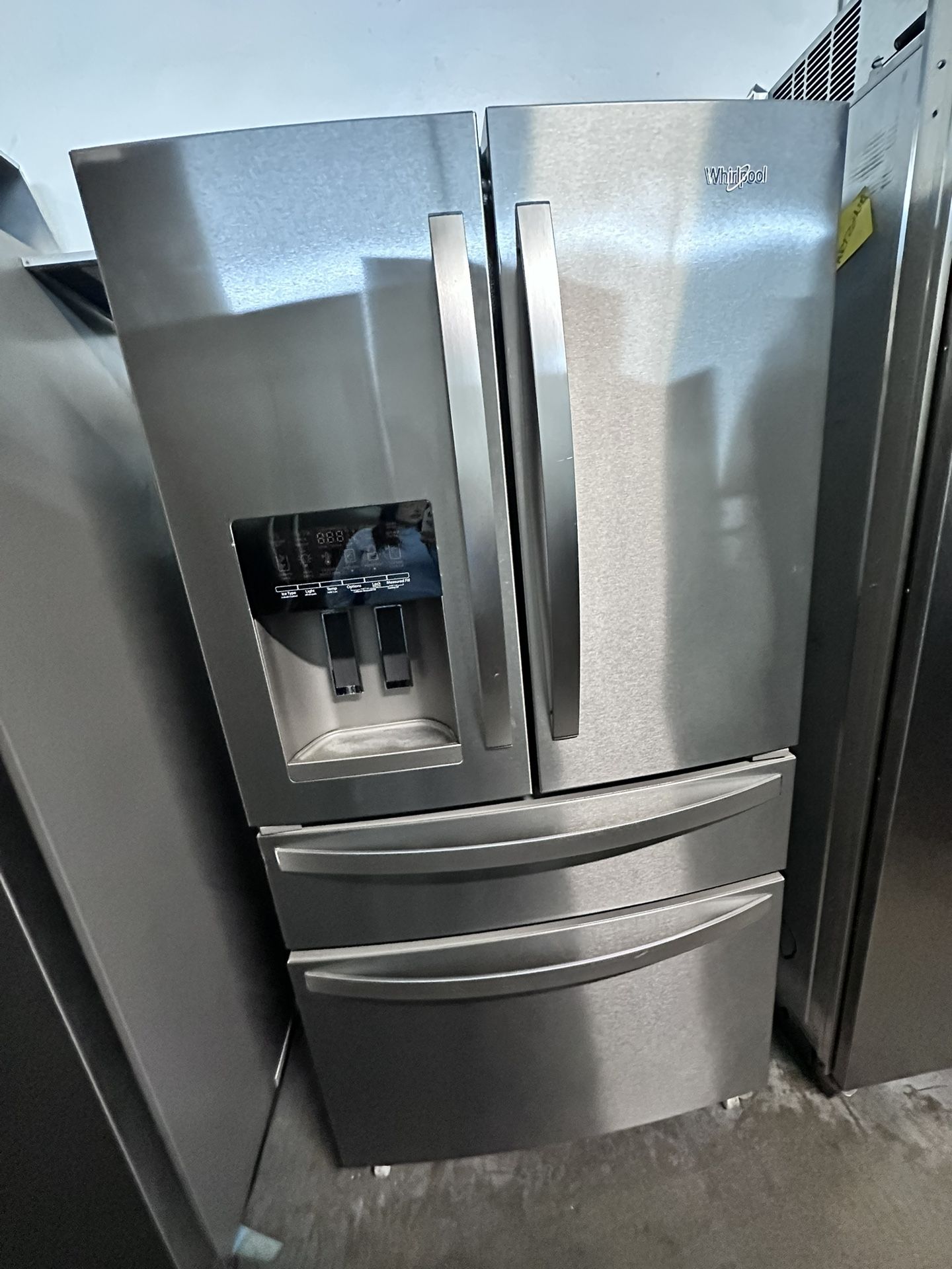Whirlpool 4 Door Stainless Steel Refrigerator