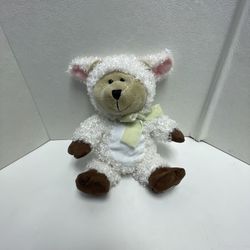 Starbucks Bearista Bear 83rd Edition Lamb Costume 2009 Plush 8 Inch 
