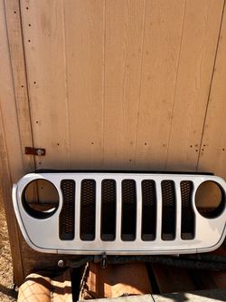 Jeep Wrangler Front Grille White