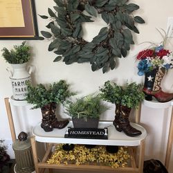 Cowboy Boot Floral Arrangements 