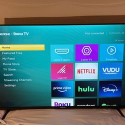 TV H4 Roku Hisense Series H4 43 Inches MODEL 43H4030F3