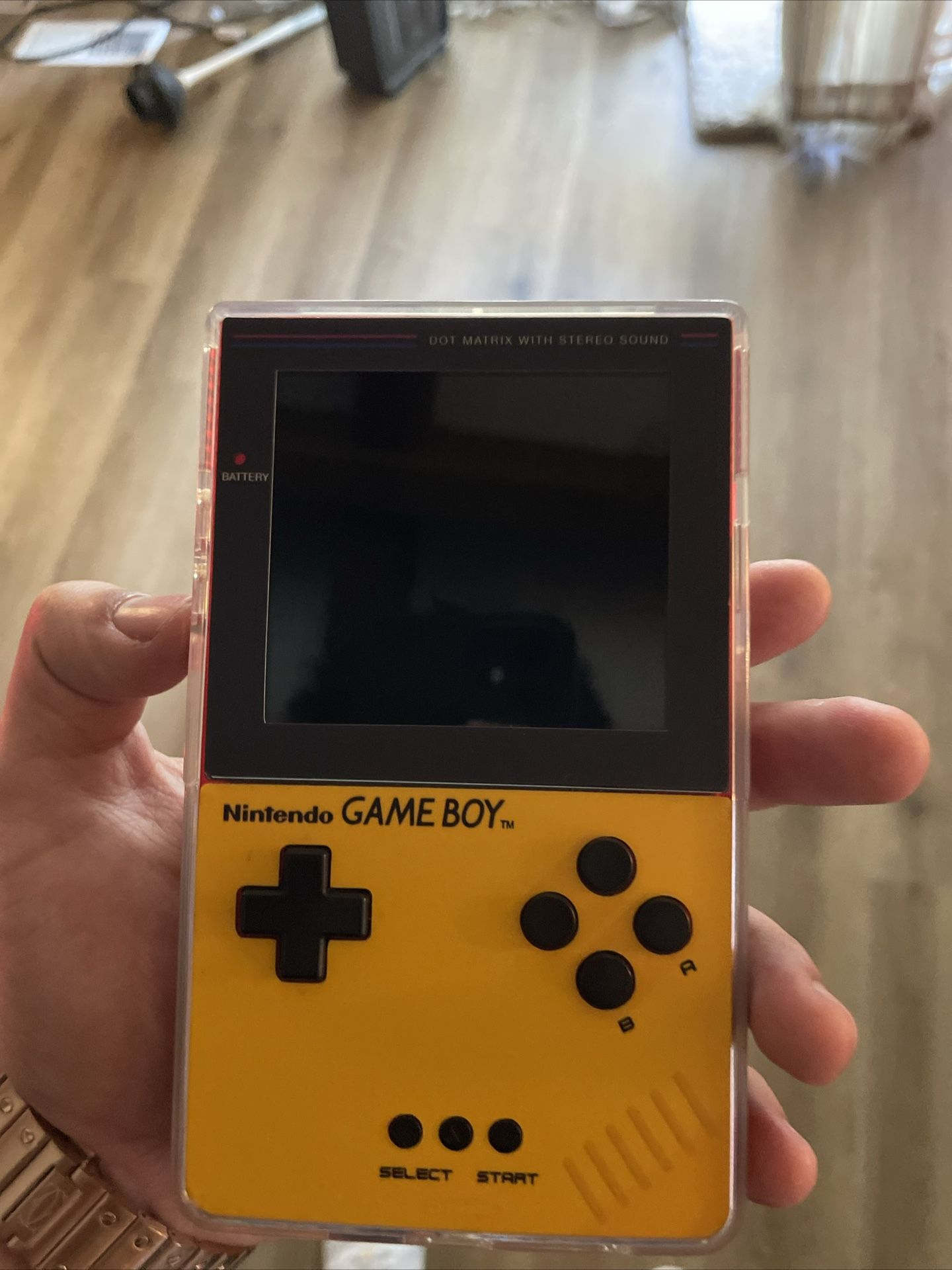 Red Transparent Analogue Pocket