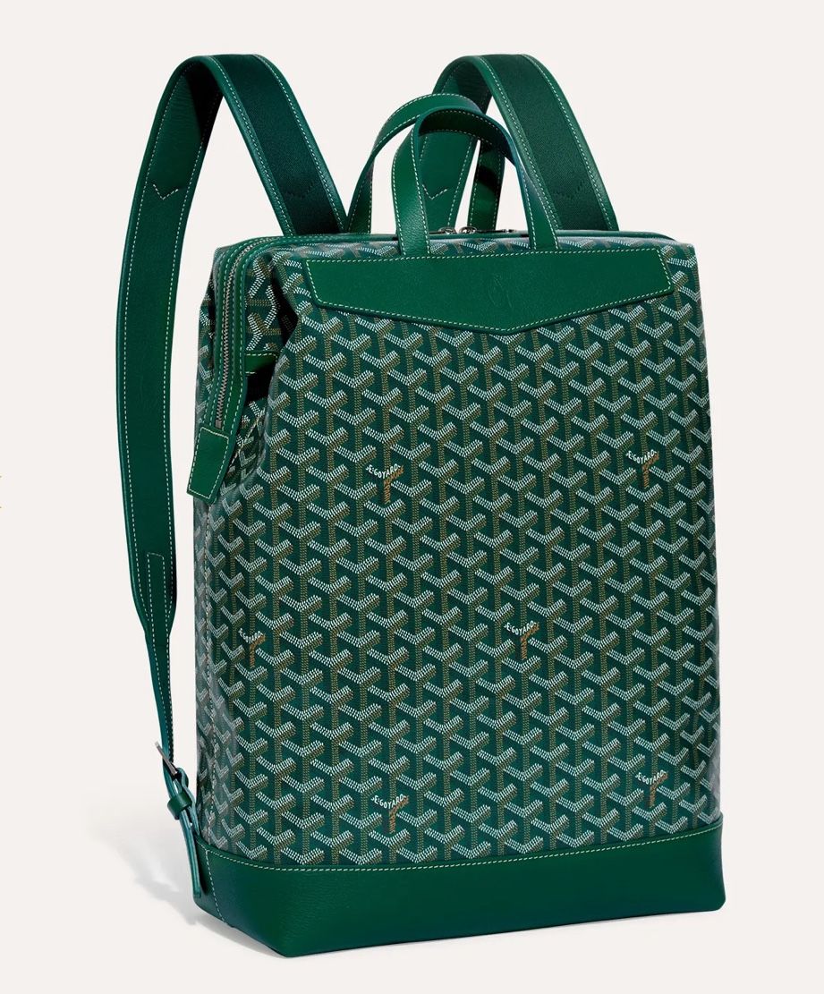 Brand New Green Cisalpin Goyard Backpack