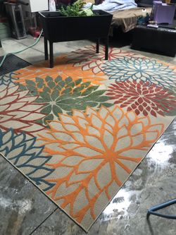 7/10 indoor outdoor rug