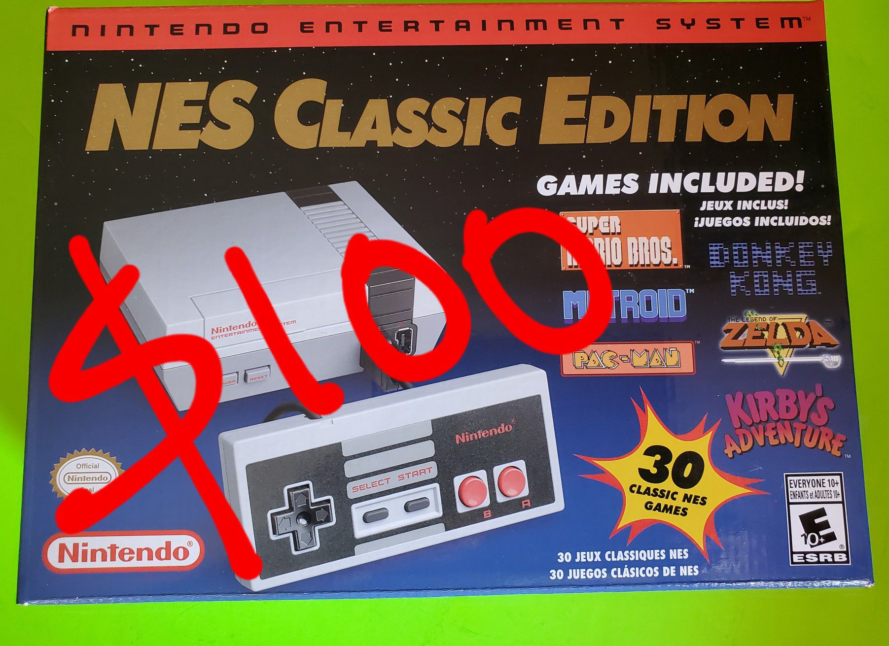 Nintendo NES Classic Edition NES Mini System with 30 Games