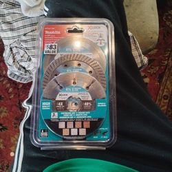 Makita Four And A Half Inch Diamond Blade Variety Pack