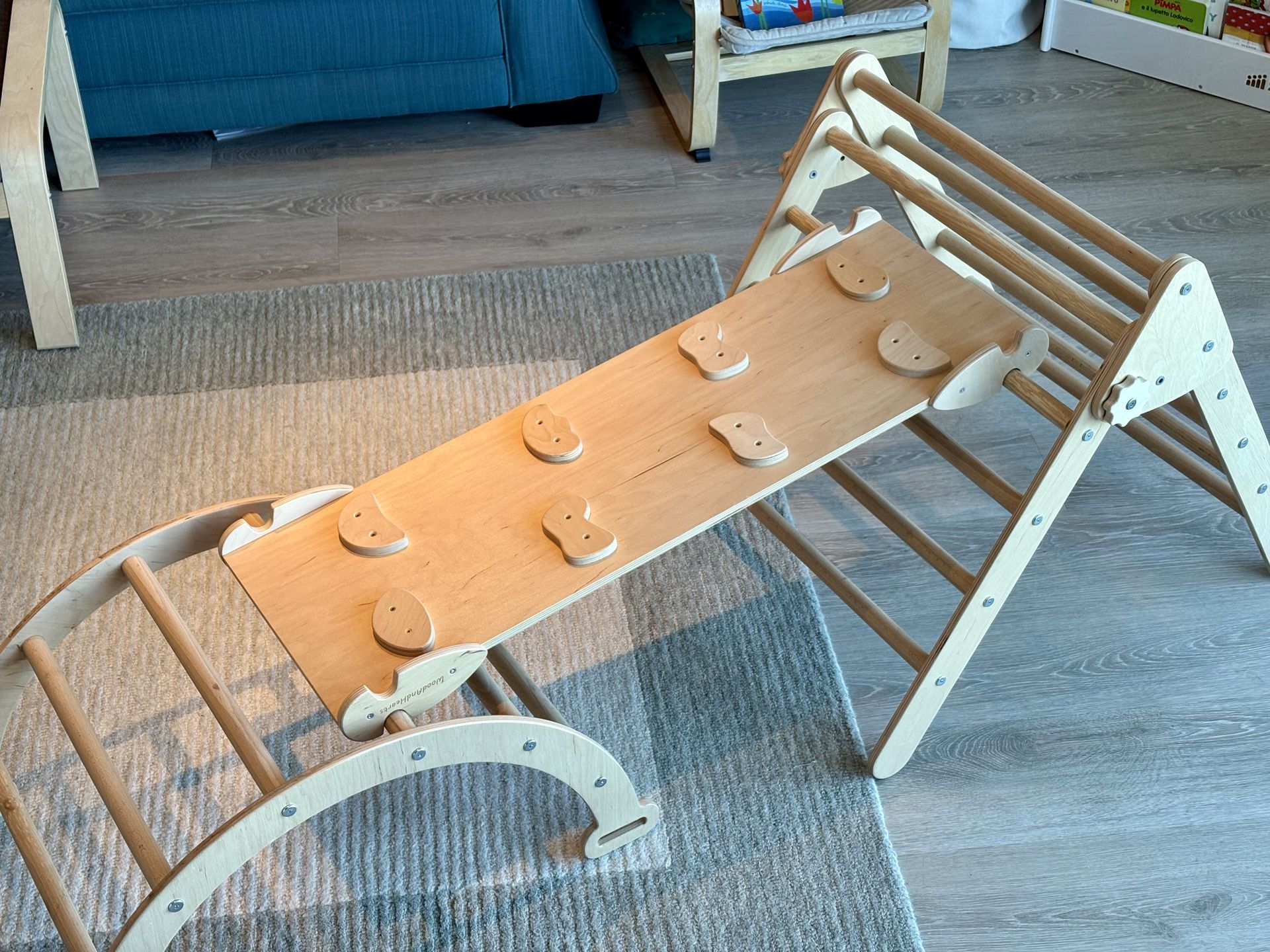 Kids play gym - Montessori Climbing Set