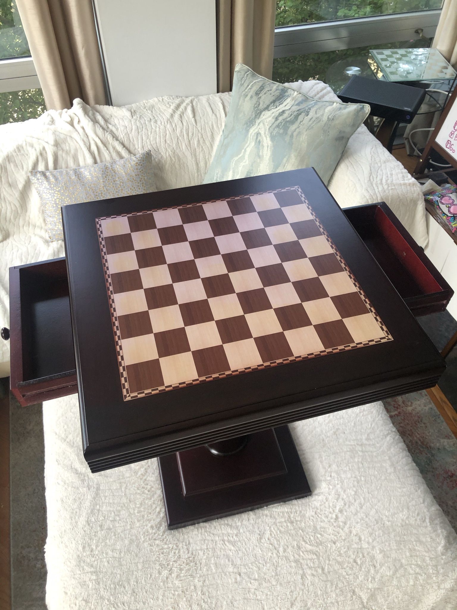 Chess Table - Gorgeous Great Condition 