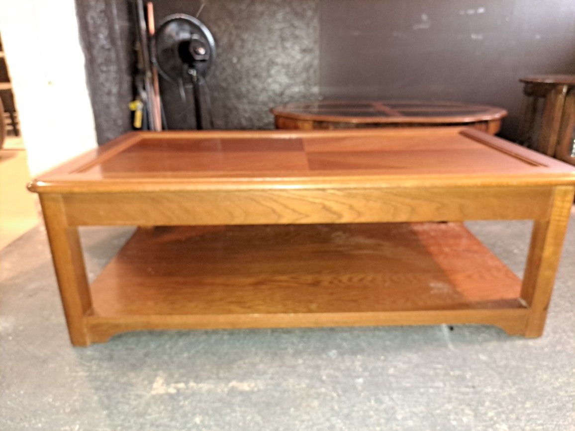 Wood Coffee Table Oak