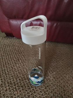 Starbucks "Alaska" glass bottle NEW