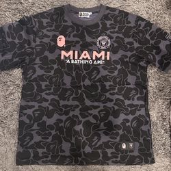 BAPE x Inter Miami Camo Tee