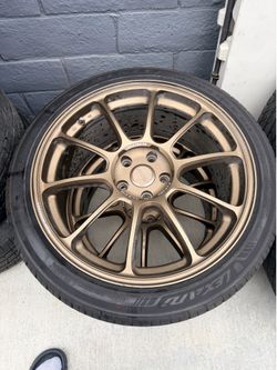 rays wheels 19 inch gold
