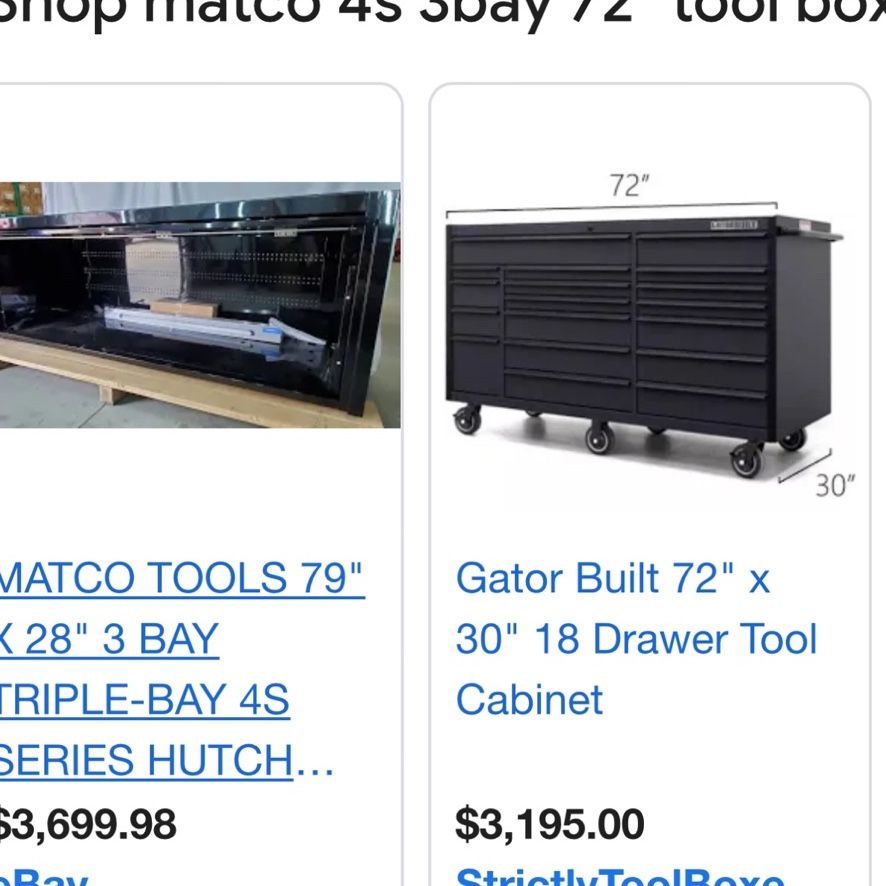 Matco 4 s 3bay 