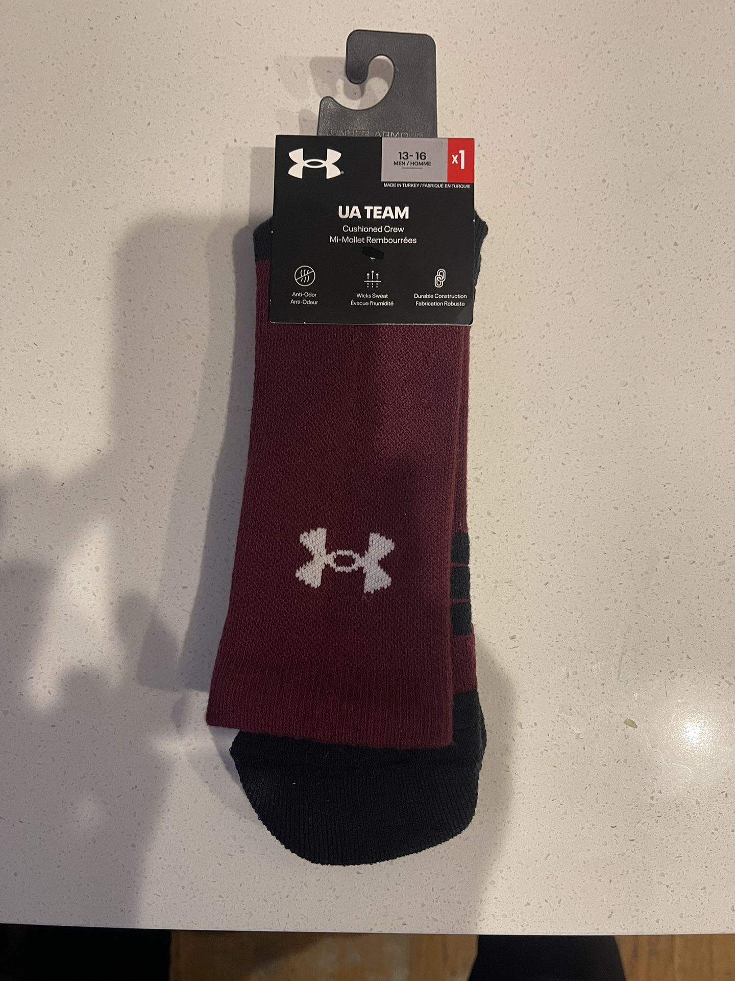New Under Armour Socks Size XL 13-16