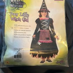 Childrens witch costume