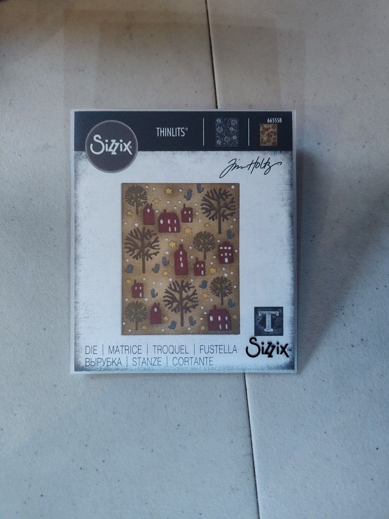 Tim Holtz Sizzix Alterations Thinlets Dies - Countryside