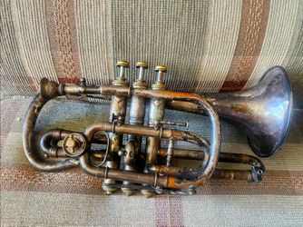 C.G. Conn Elkhart Ind. Cornet 1886