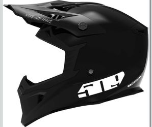 509 Tactical Motocross Helmet Matte Black