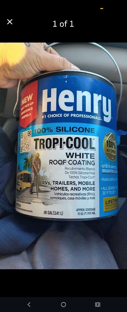 Henrys Tropicool .90 White