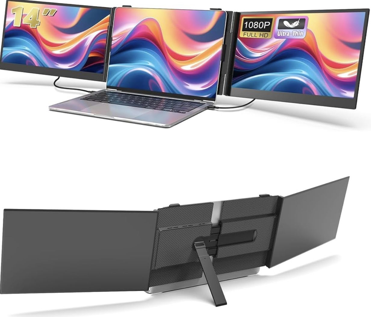 14-inch Laptop Triple Display Extender