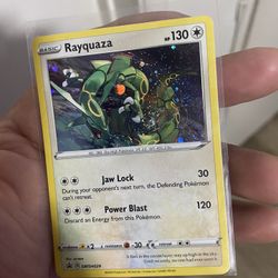 Pokémon Rayquaza Card 