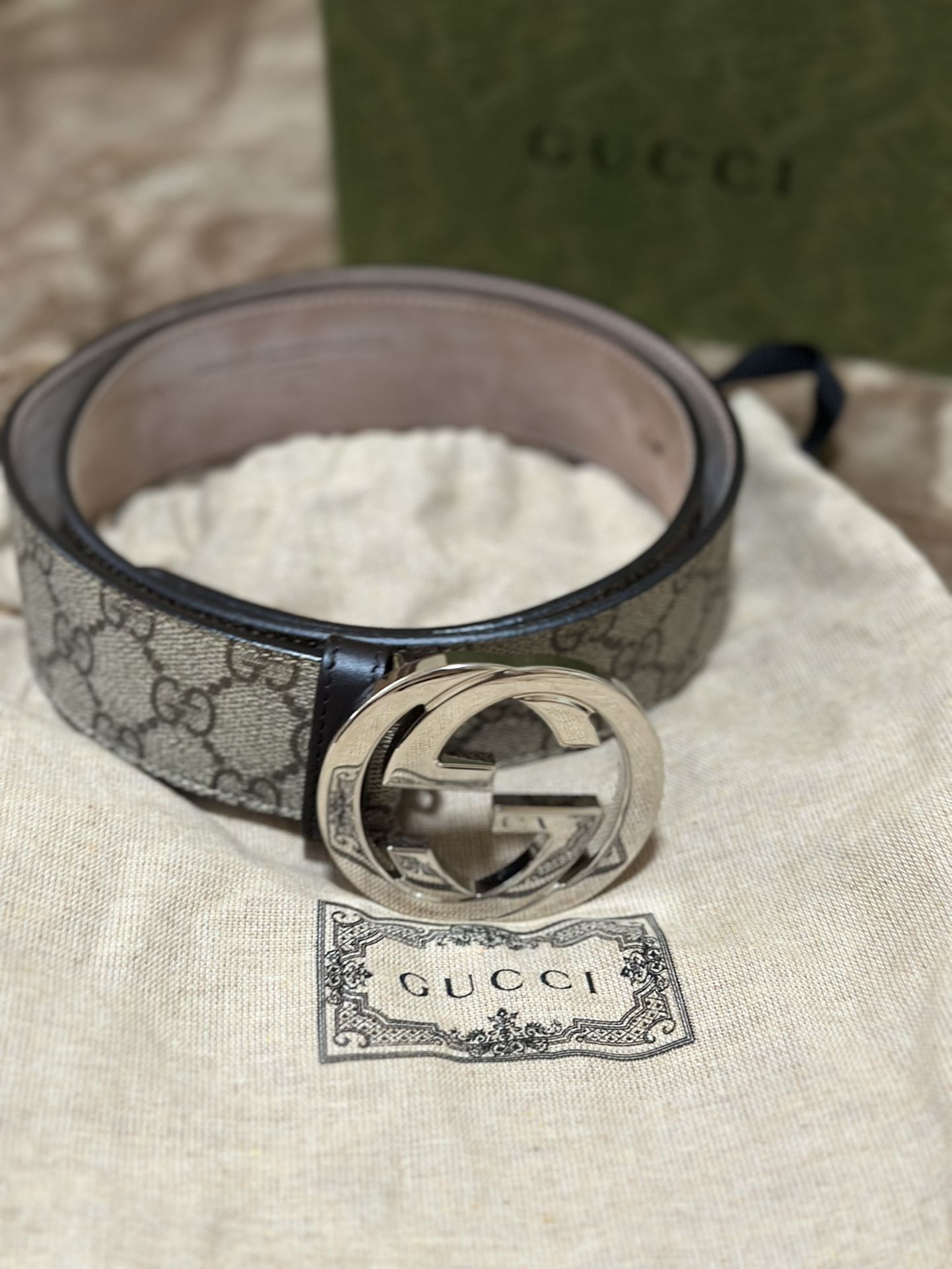 Gucci GG Supreme Belt | Used Like NEW