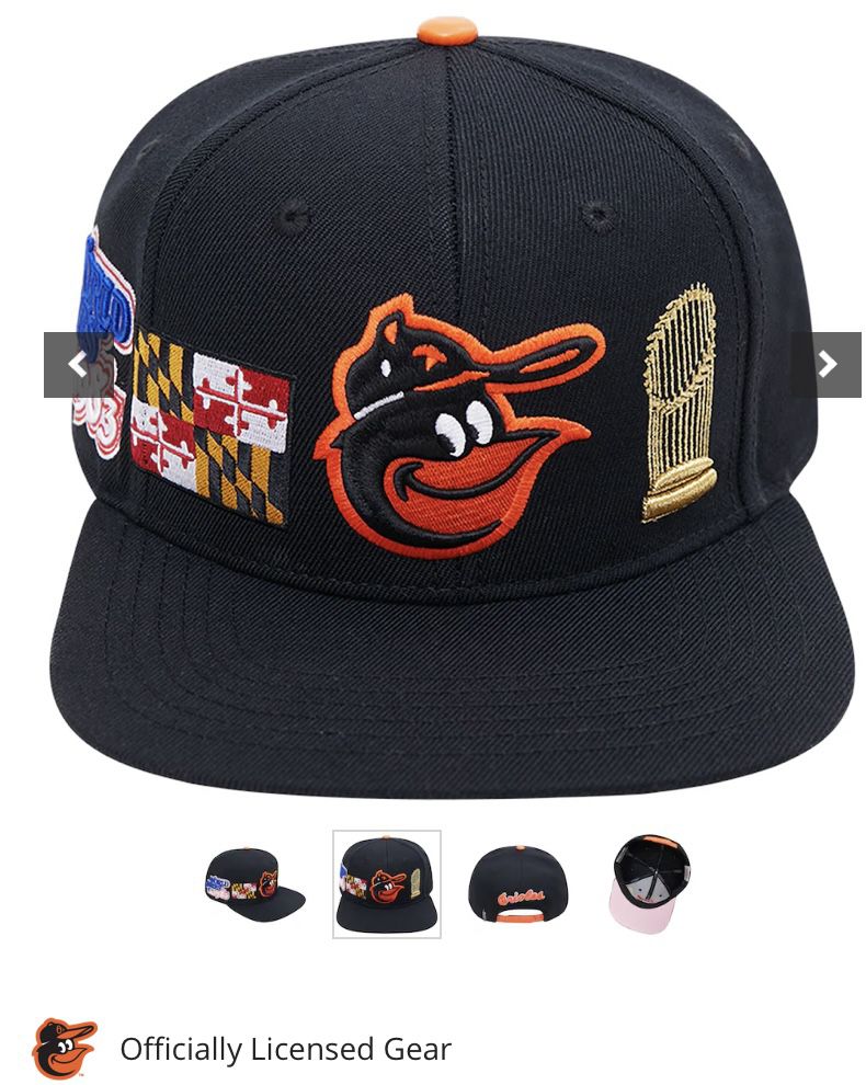 BALTIMORE ORIOLES 1983 WORLD SERIES SNAPBACK for Sale