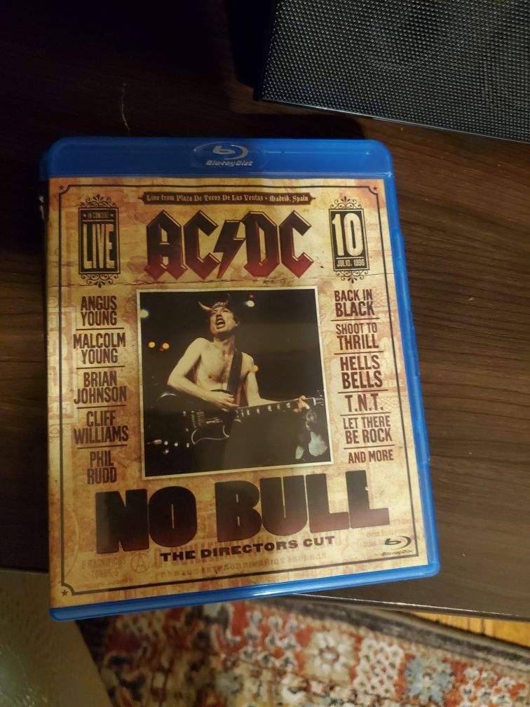 ACDC No Bull Blu Ray