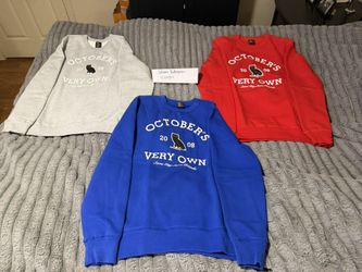 Authentic Octobers Very Own Crewneck’s Size Small