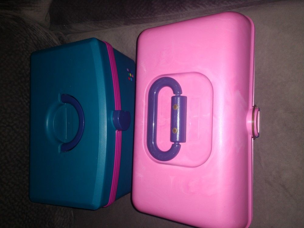 2 Caboodles Cases, Pre-owned, Nice 