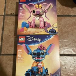 Lego Stitch And Angel 