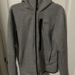 Nike tech fleece hoodie - small - grey & black