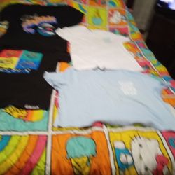 Box Full Of Teeshirts Men And Women Different Sizes 