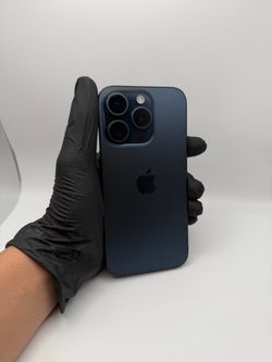 iPhone 15 Pro Blue Titanium 128GB Unlocked