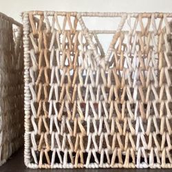 Storage Wooven Baskets