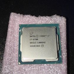 I7 9700 CpU
